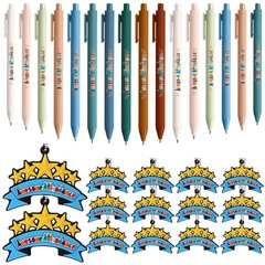 40 Sets Awesome Attendance Gift Ballpoint Pen with Tags Pendant for Student T…