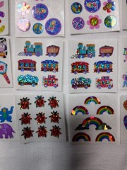 Huge Holographic Mixed Lot Vintage Sandylion Stickers Mods