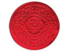 25 Medallion Red Round Foil 2” SEALS Holiday Invitation Cards Envelopes Weddings