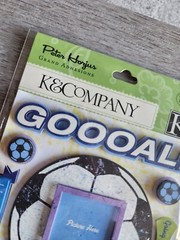 K&Company Peter Horjus Soccer Frame Score Defense Ball Stickers NEW #40