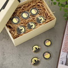 New Best 80 Pcs Military Challenge Coins Thank You for Your Service Veterans