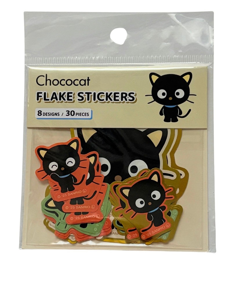 Sanrio Characters Chococat Flake Seal Stickers Exelusive Japan Brand new