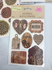 Large lot of scrapbook craft stickers 25 packs Family, summer, baby. Pop-up 3D +