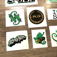 Vintage Sobe Stickers Lizard Original Decals Skateboard Motorcycle Bike Y2K 90s