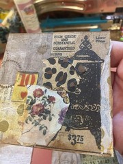 Unique Handmade Ephemera, Scrapbook,Junk Journal,tag,embellishment Mixed Media