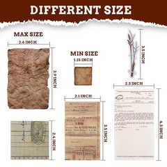 Kit de suministros para scrapbooking, diario y papel de scrapbooking vintage