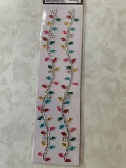 CHRISTMAS 3D TREE GEM LIGHTS STRING OF LIGHTS GEMSTONE LIGHTS 2 STRANDS