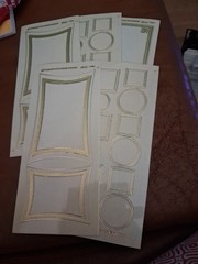 5X STICKERS SCRAPBOOKING NEW (ST1515) MIX TRANSPARENT