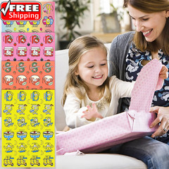 Scratch and Sniff Stickers, 1152 Pieces Fruits and Foods Snacks Smelly Stickers,