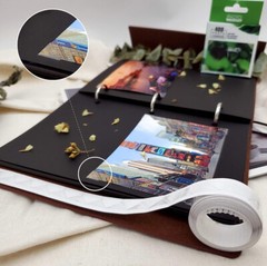 400 Pcs Photo Corners Self-Adhesive Picture Mounting Corner Stickers Clear New