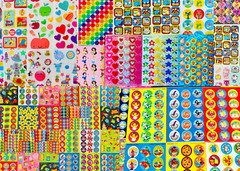 350+ Stickers, Themes Scented Food Fruit Dessert Unicorn Glitter Rainbow Preppy