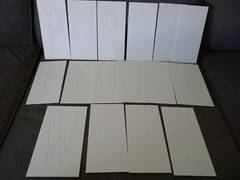 Chipboard Alphabet Letters & Numbers Complete Set H8″ + Chipboard Accents 5lbs