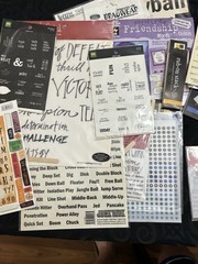 Large Lot Of Scrapbook Supplies