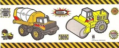 Tonka Tough Toys Cement Mixer Bulldozer Construction Road Sandylion Stickers