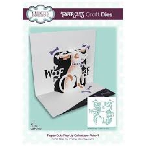 CREATIVE EXPRESSIONS – METAL CUTTING DIE – PAPER CUTS – WOOF