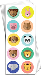 40 Sheets Space Planet Stickers Set – 400 Stickers, 1.5 Inch Size