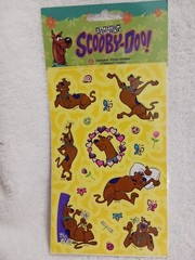 Vintage LOT of 3 Packs Sandylion SCOOBY DOO STICKERS Sealed NOS 1999 2000