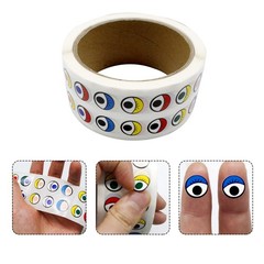 BLMHTWO 2000 Pieces Eye Stickers, 10 cm diameter, 4.3 width, Colorful