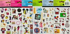 400+ STICKERS mxd themes STITCH bluey DR SEUSS Hello Kitty Mickey Mouse TROLLS
