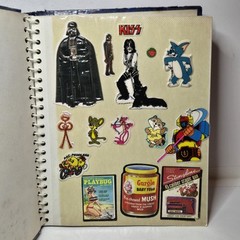 Vintage 1980’s Sticker Book With Original Stickers/Smurfs/scratch N sniff/He-man