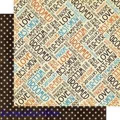 Graphic 45 Well Groomed 12×12 Collection Pack New! 2 shts each + Stickers