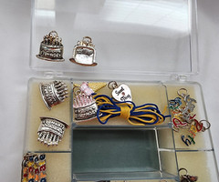 Card Connection Charming Thoughts Birthday Metal Charms -AS PICTURED