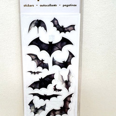 Paper House Halloween Bat Stickers Scrapbooking Junk Journals Collage