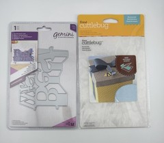 23 Piece Lot Mixed Theme Paper Dies Embossing Folders New in Package