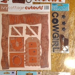Jolee’s Boutique Western Cowboy Cowgirl Horses Scrapbooking Stickers Die Cuts