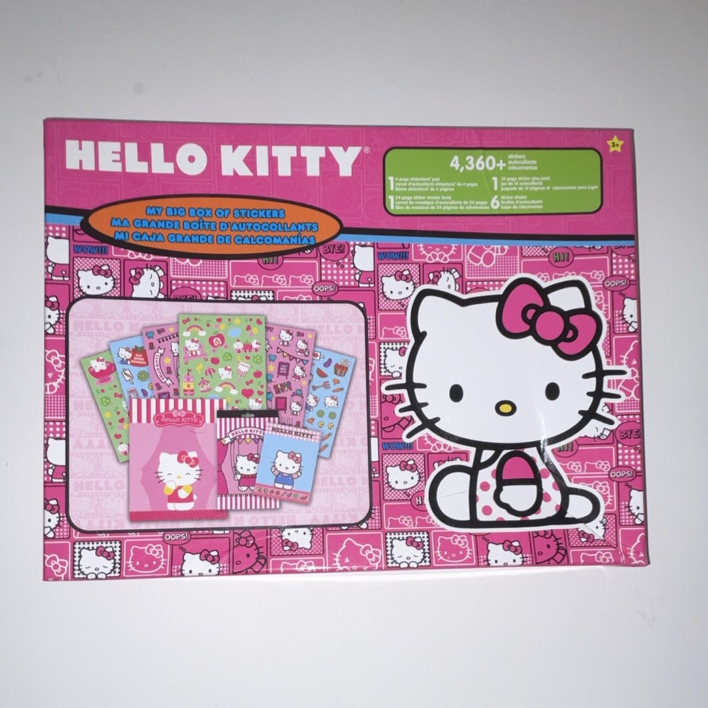 Hello Kitty Diary Stickers Multicolor Animals & Insects 4,360+ Scrapbooking Set