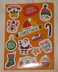 1300+ Assorted Holiday Christmas Stickers Autocollants Puffy Diecuts Paper Epoxy