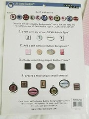 NEW Lot 4 Pkgs Lil Davis Designs Bubble Backgrounds Stickers Pink Blue Green -F
