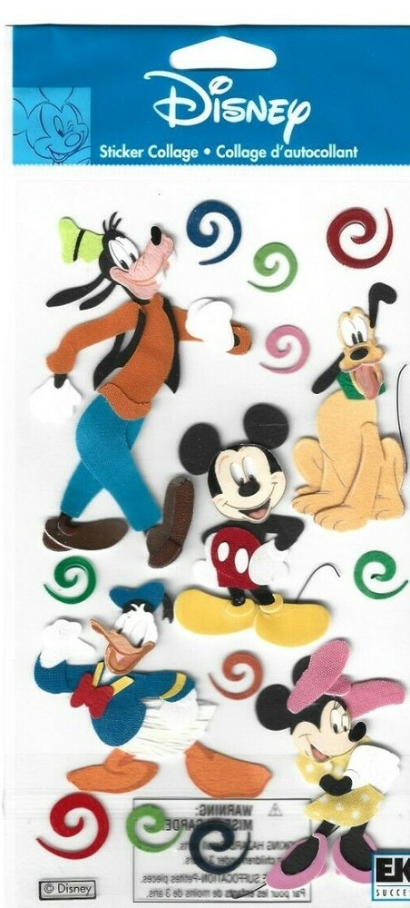 EK SUCCESS Disney Mickey and Friends Embellishments Jolee’s Boutique