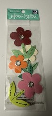 Jolee’s By You scrapbooking Sticker Funky flowers