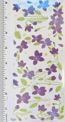 Violette Stickers Violet Garden Flowers Craft Planner Supply Scrapbook