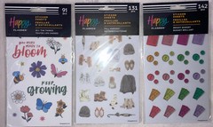 The Happy Planner Sticker Packs/Skinny Books YOU CHOOSE FROM MANY STYLES
