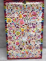 Lisa Frank – Sticker Book – Over 600 Stickers – 5 Sheets – Official Lisa Frank