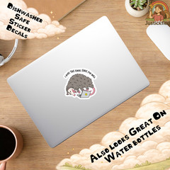 Funny Possum Sticker Cute Meme Vinyl Decal Waterproof Laptop Water Bottle