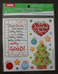 New scrapbook stickers Christmas Creatology Dear Santa I believe Tree ornaments
