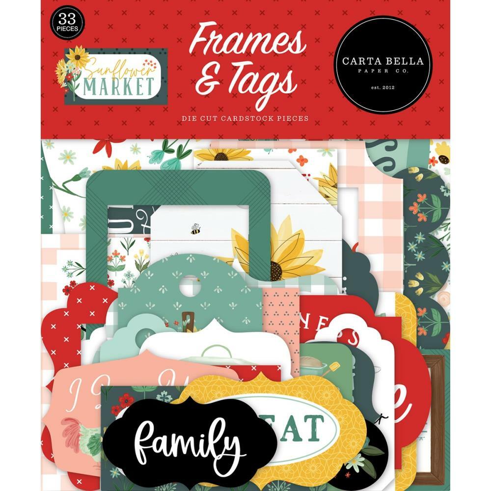 Crafts CB Frames Tags Sunflower Market Bless Kitchen Country Thanks Let’s Eat