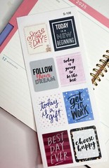 Never Give up,Motivational,INSPIRATIONAL:Handmake Erin Condren Planner Sticker
