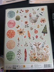 2X EMBOSSING STICKERS FOR SCRAPBOOKING NEW (Z647)