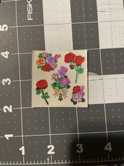 Vintage Sandylion New Stickers Prismatic Roses 1 module