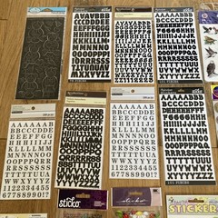 Lot Of 18 NOS Vintage Pkgs Of Stickers Asst Brands + Themes #4