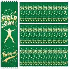 100 Pcs Field Day Participant Ribbons Award Prize Winner Recognition Card