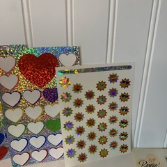 Vintage Sticker Sheets Used Mixed Lot Loose Sheets AS IS