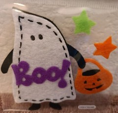 4 Packs Felt Stickers 4 Crafts, School, Parties Ghost, Spider – Halloween #65