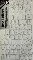 WHITE SHADOW CHUNKY ALPHABET Stickers(2sheet)Making Memories•Letters•Number•Word