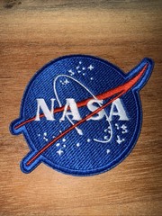 NASA Sticker Decal Space Meatball Stickers + Logo & Iron / Sew On Patch Lot new