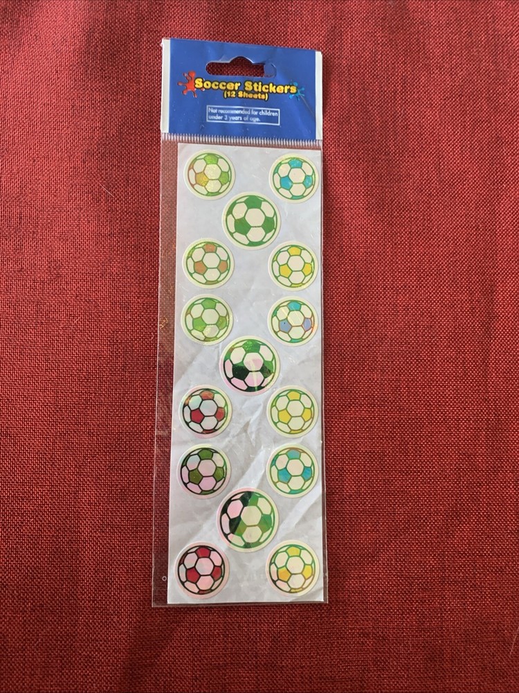 New Oriental Trading Stickers – Soccer